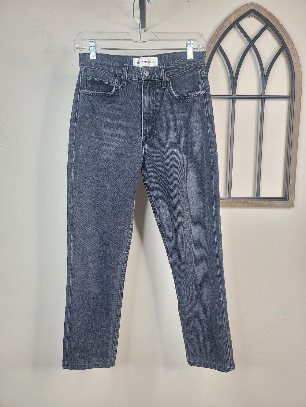 Reformation Julia High Cigarette Jeans Size 25